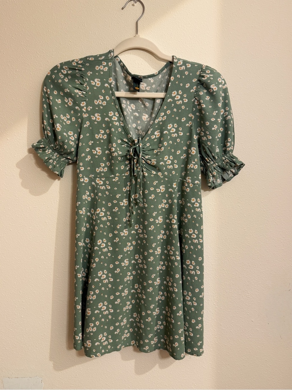 Wild Fable Green Floral Women's Dress